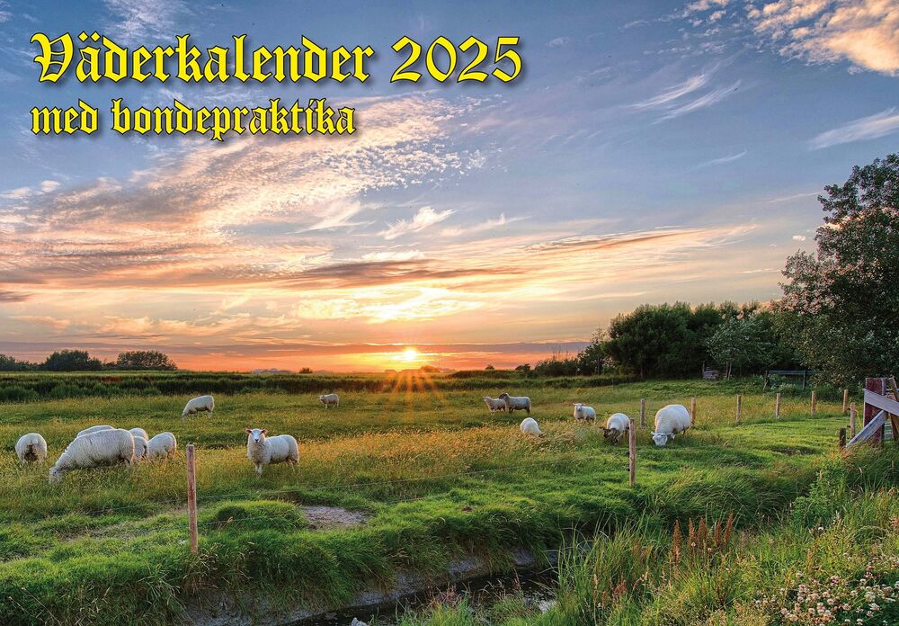 Väderkalender med bondepraktika 2025